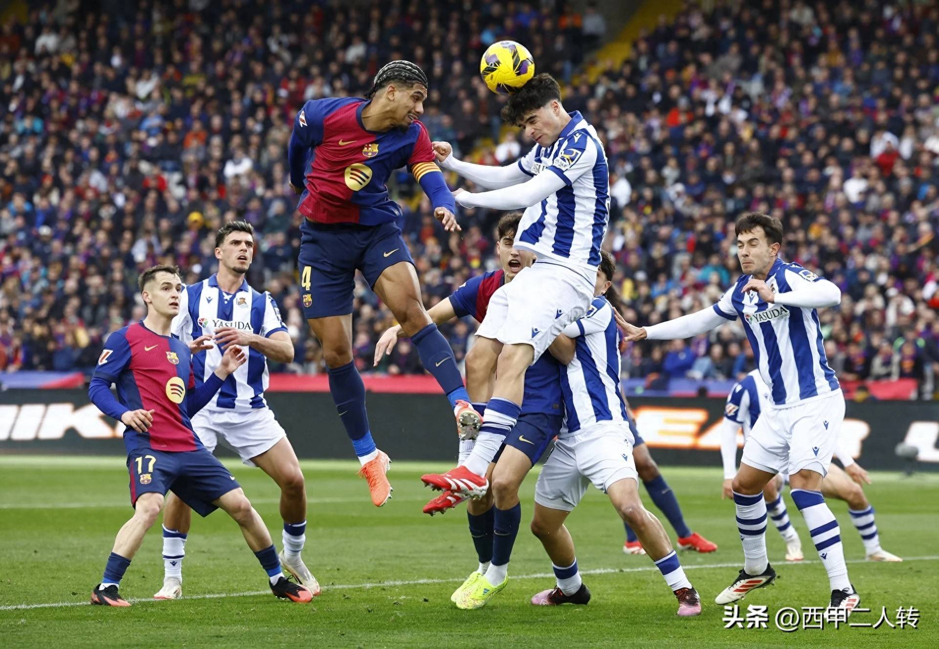 包含巴塞罗那客场大胜，稳固领跑位置的词条