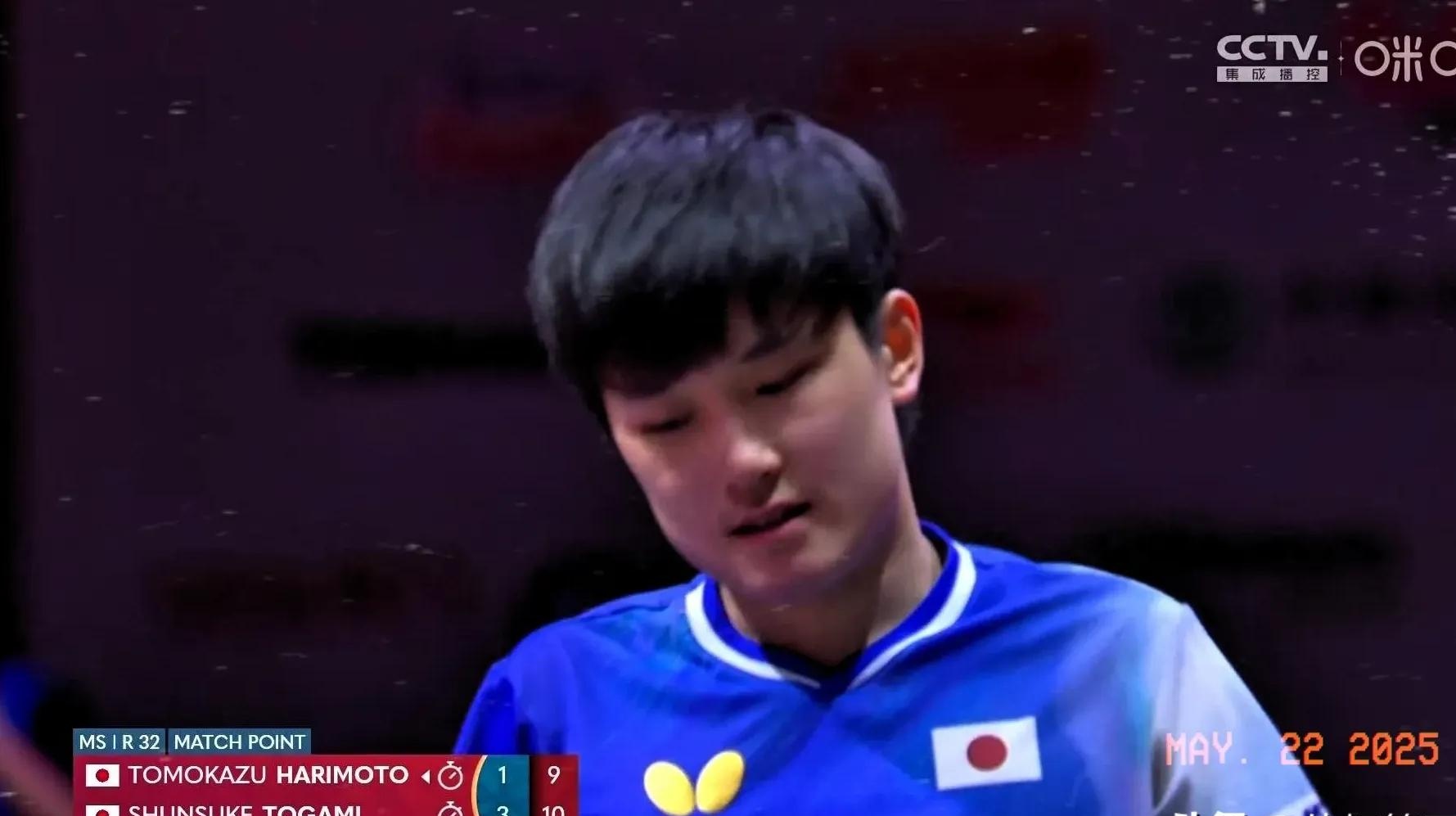 波兰乒乓球队力克比利时乒乓球队，张本智和制霸全场