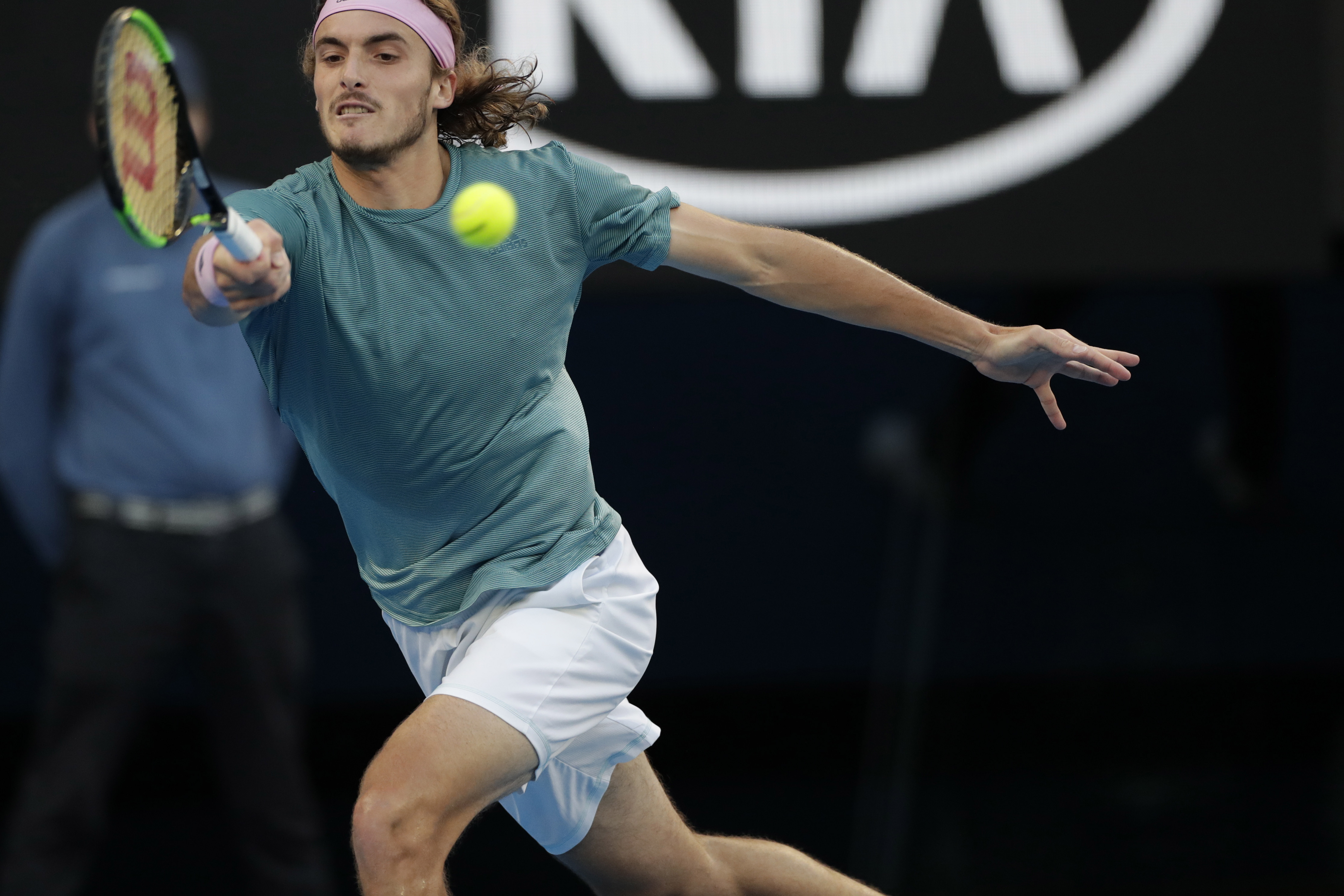 美国网球队强势德国网球队，西西帕斯爆发神勇