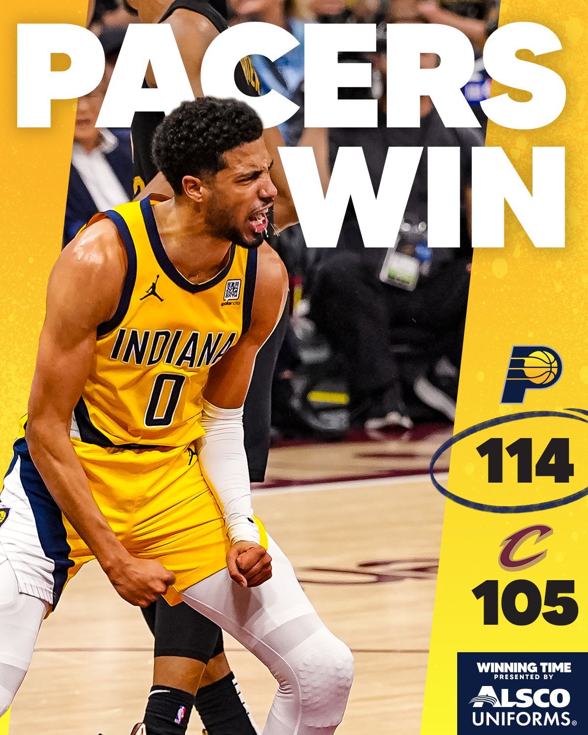 开云体育官方网站-步行者战胜黄蜂，将系列赛比分扳平为1-1